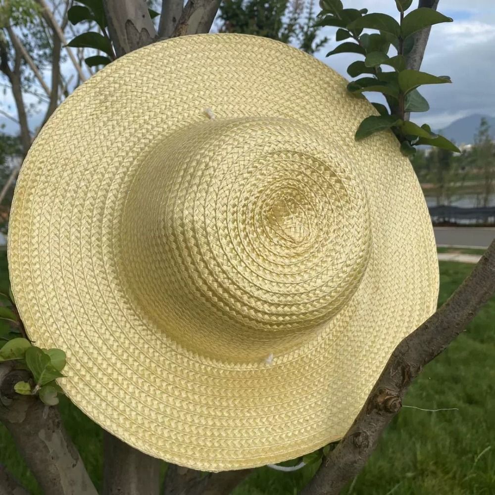 Chapéu de Palha de Aba Larga p - Bucket Hat Straw avaliação e preço