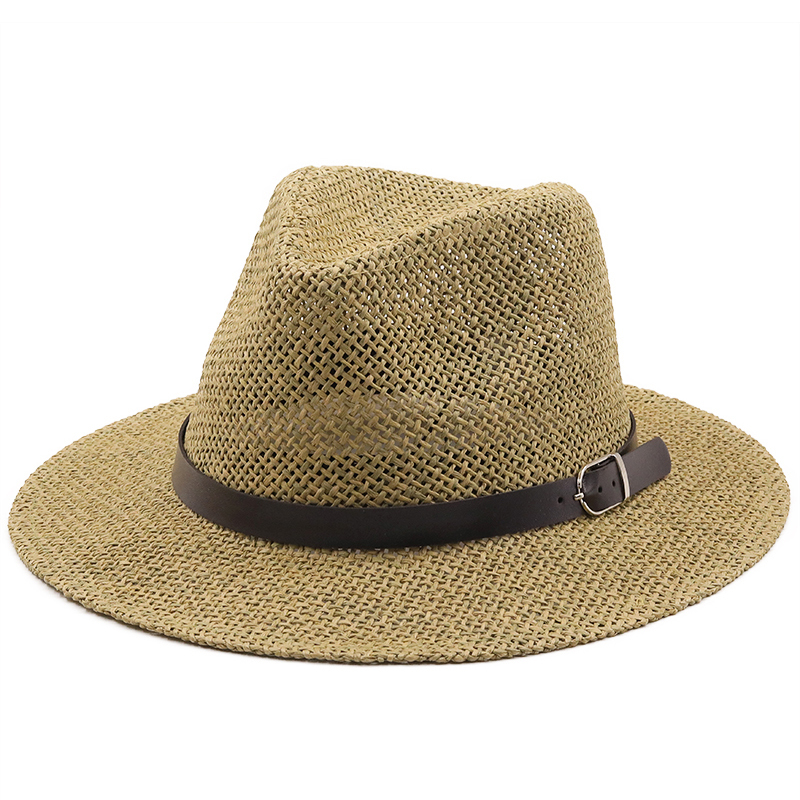 Chapéu Panamá Jazz simples com - Bucket Hat Straw avaliação e preço