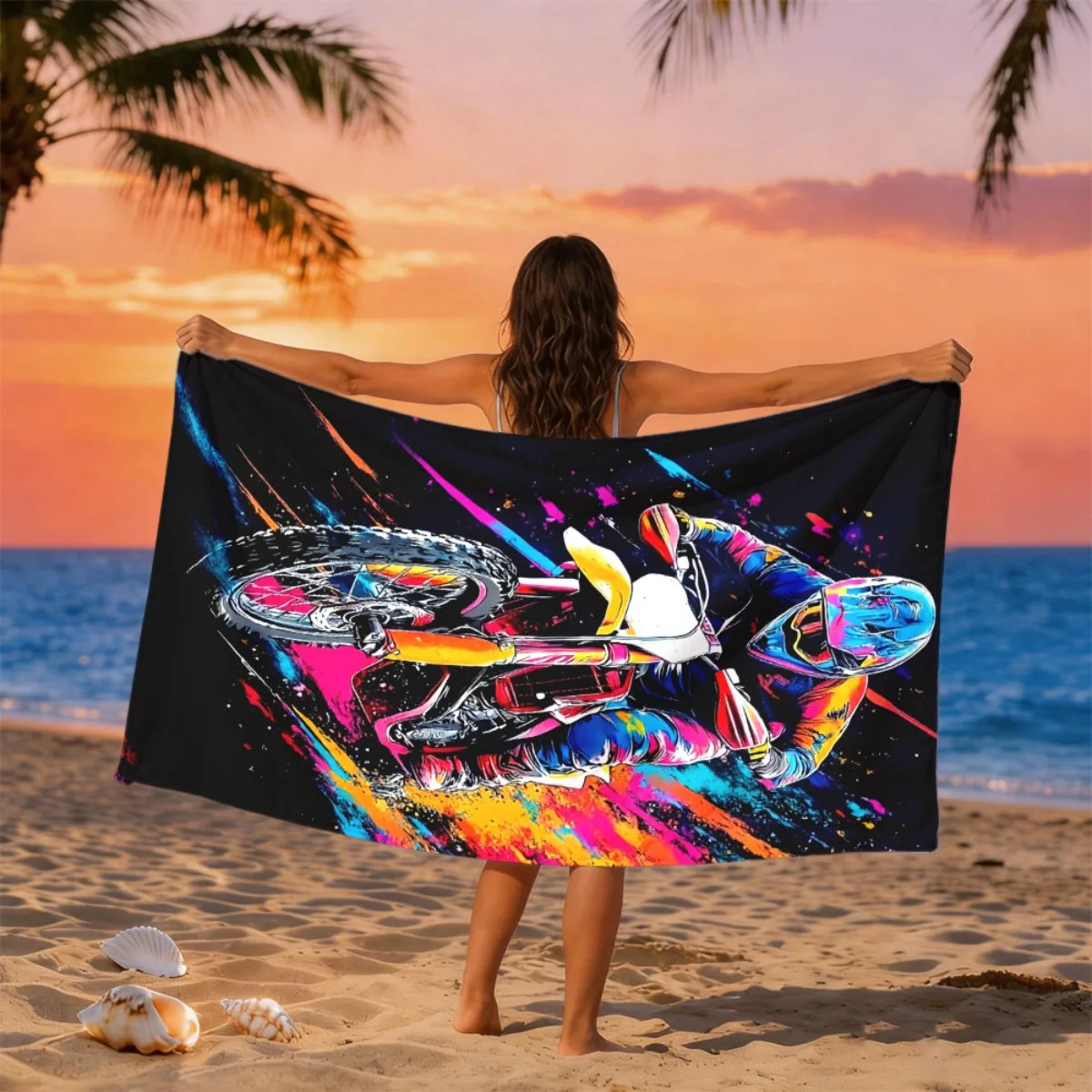 Toalha de praia extra grande p - Sarong Men Wrap avaliação e preço