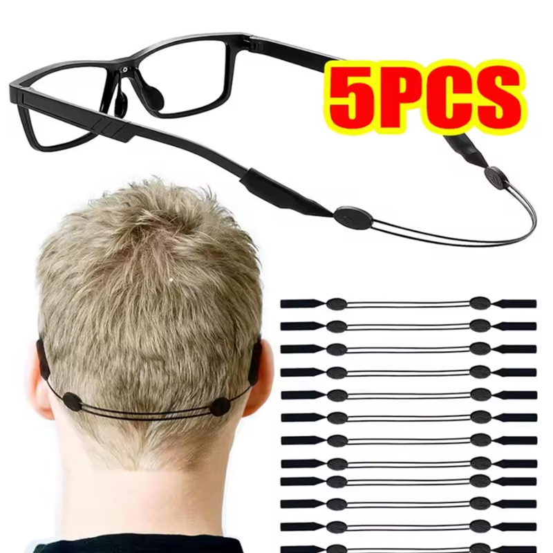 5 pçs universal ajustável ócul - Sunglass Retainer Cord avaliação e preço